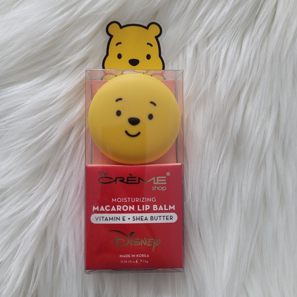 NEW The Creme Shop Winnie the Pooh Macaron Lip Balm
